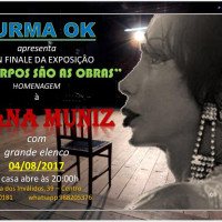 Convite para encerramento da mostra na Turma OK Filipeta show de variedade na Turma OK